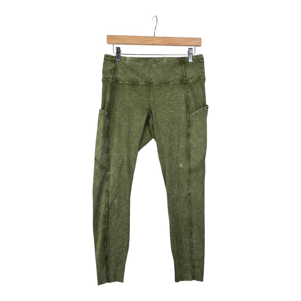 Lululemon Fast Free High Rise Tight size 10 Green